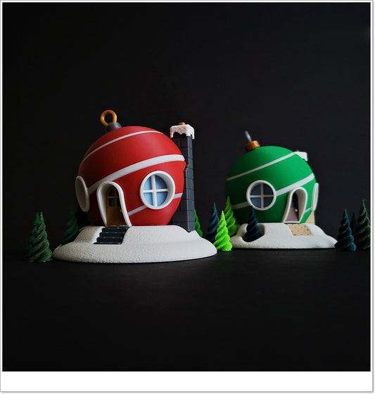 Weihnachtskugel "Winterwunderland" | Weihnachtsdeko Haus