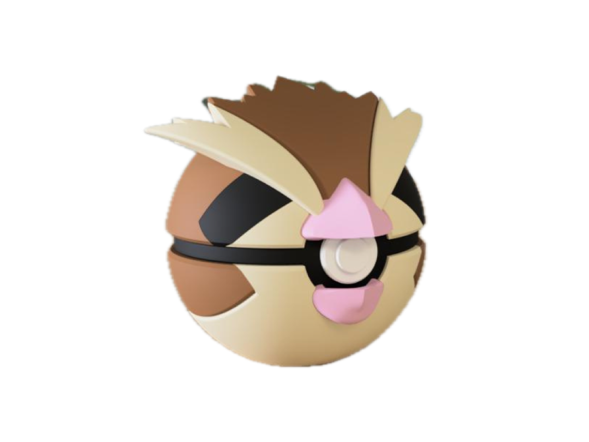 3D-printed bird creature ball (bird creature ball) character ball - Perfect for collectors and cosplay fans