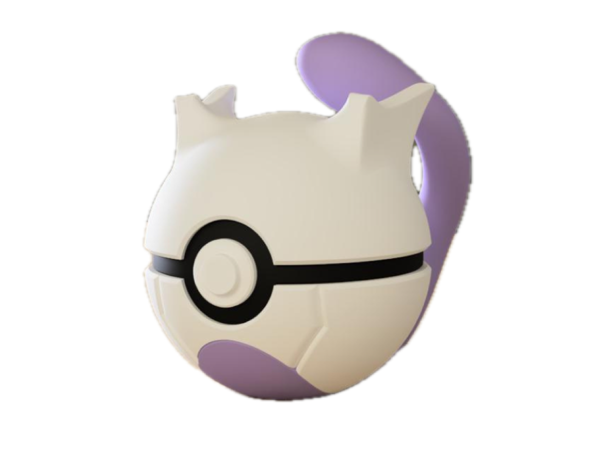 3D-printed Psycho Creature Ball Character Ball - Perfect for collectors and cosplay fans