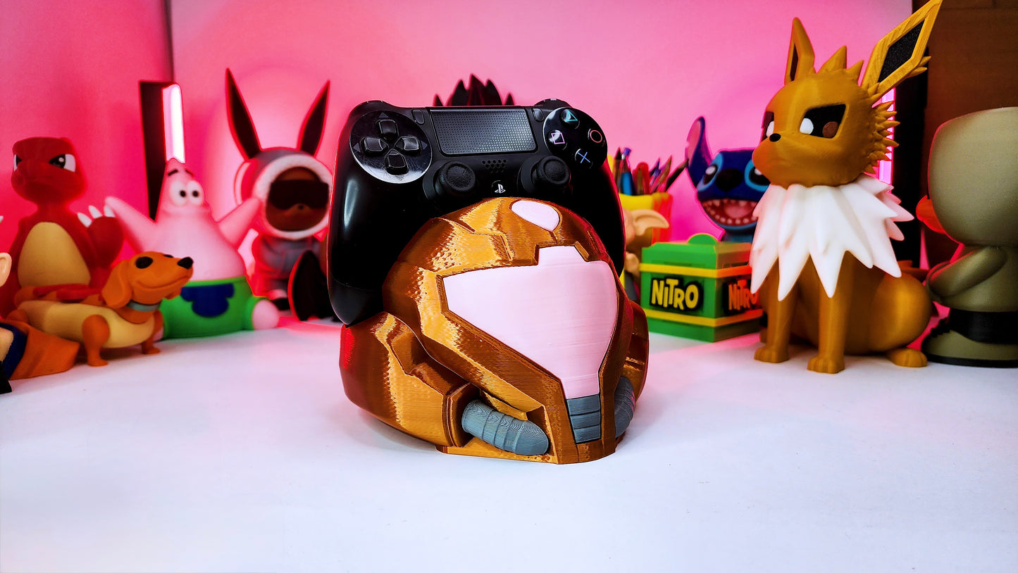 Samus Aran Helm Controller-Halter – Legendärer Ständer für dein Gaming-Setup!