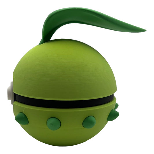 Blatt-Starter (Blatt-Kreatur) Charakterball – Einzigartiges 3D-gedrucktes Sammlerstück!