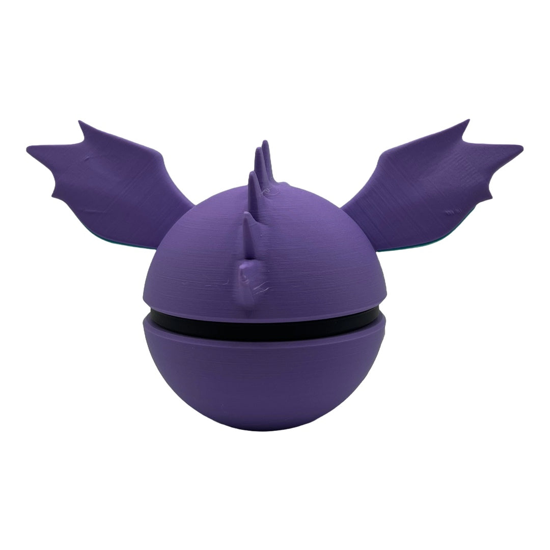 3D-printed Poison King Ball Character Ball - Perfect for collectors and cosplay fans