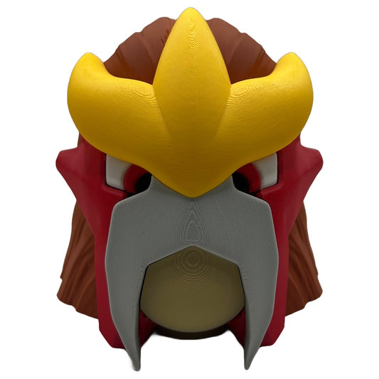 Entei Controller-Halter im Pokémon Stil – 3D-gedruckter Legendäres Feuer-Pokémon Ständer für Xbox Nintendo PlayStation – Geschenk für Gamer & Fans