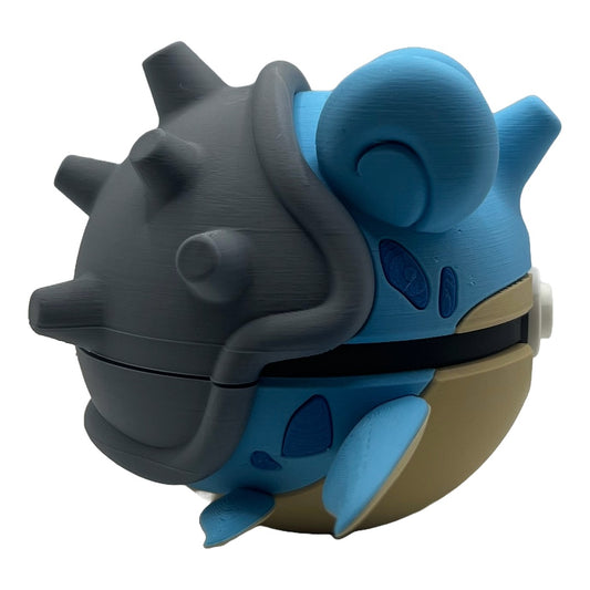 Wasser-Reiter Charakterball – Dein 3D-gedruckter Wasser-Gigant für Sammler & Cosplay!