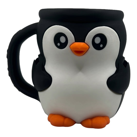 Pinguin Eisbecher-Halter für Ben & Jerry's | 3D-Druck | Nie wieder kalte Hände
