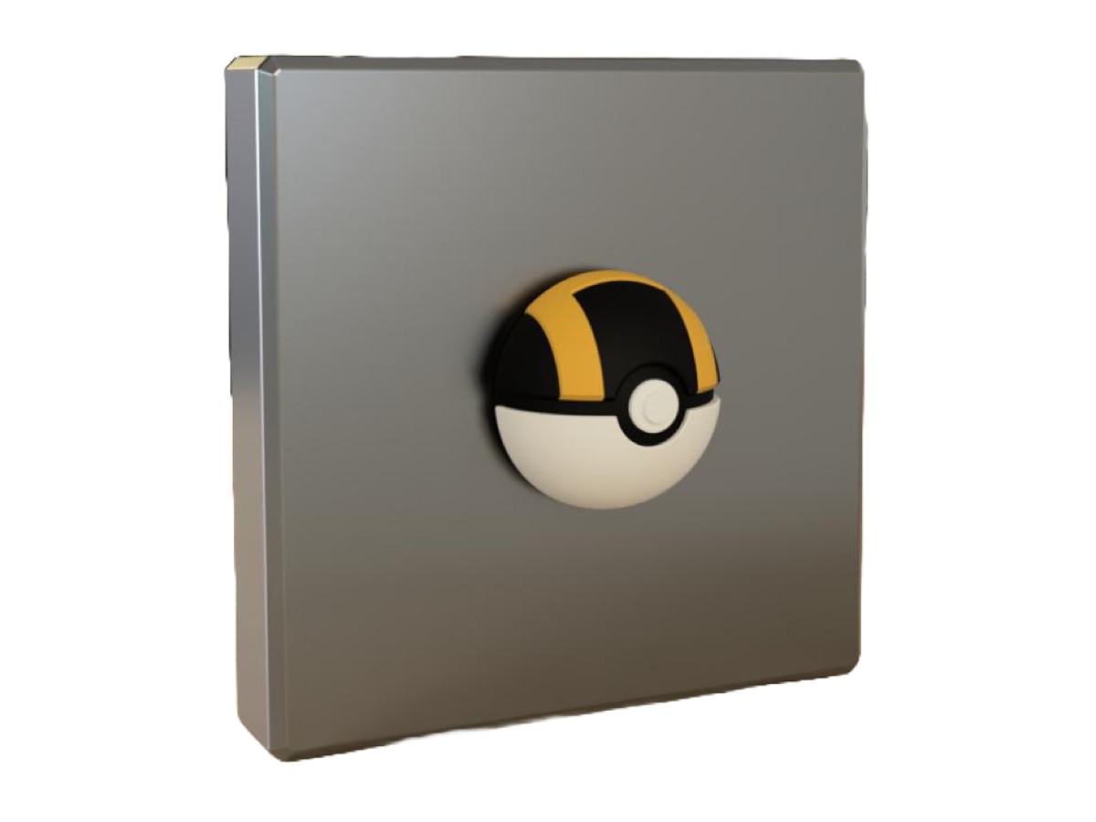 Pokémon Ultra Ball Kühlschrankmagnet – Dein zuverlässiger Fang für die Küche! 🟡