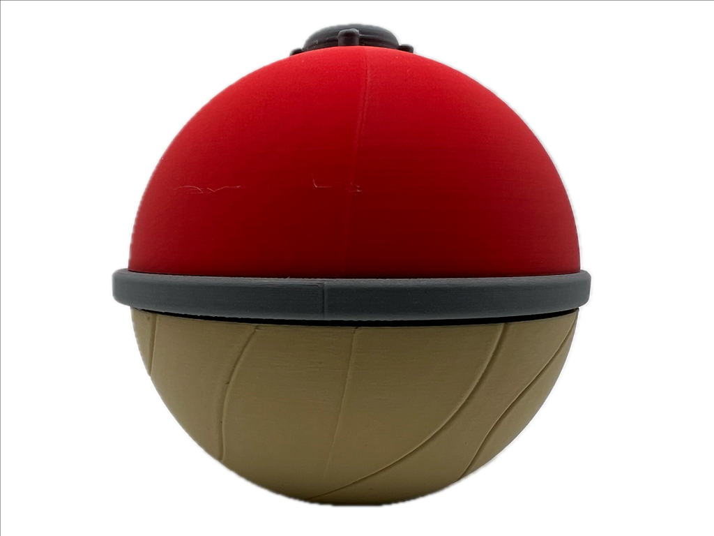 3D-printed Hisui ball (Hisuian character ball) - Perfect for collectors and cosplay fans