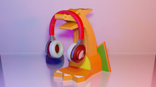 Glurak Kopfhörer-Halterung – Episches Design für dein Gaming-Setup!