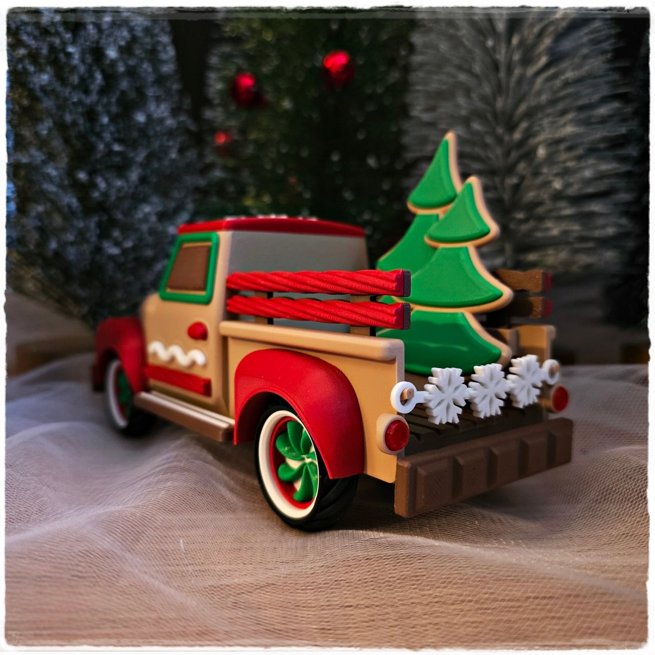 Weihnachts-Truck "Lebkuchen-Express" | Deko-Auto Weihnachten
