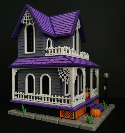 Beleuchtetes Halloween-Spukhaus – Deine ultimative Grusel-Dekoration! 👻🎃