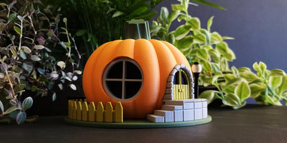 Halloween Kürbis Haus – Deine zauberhafte Herbst- & Halloween-Dekoration! 🎃🏡