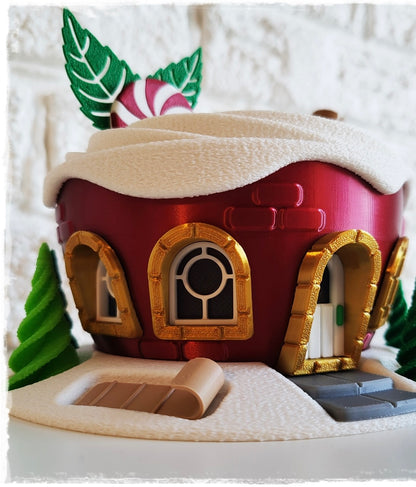 Elegant Christmas mug house – your bright &amp; festive winter decoration! ☕🏠