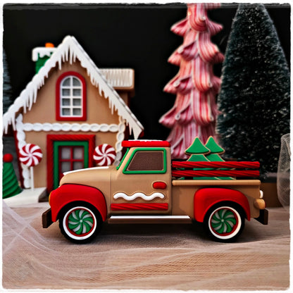 Weihnachts-Truck "Lebkuchen-Express" | Deko-Auto Weihnachten