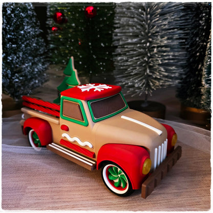 Weihnachts-Truck "Lebkuchen-Express" | Deko-Auto Weihnachten
