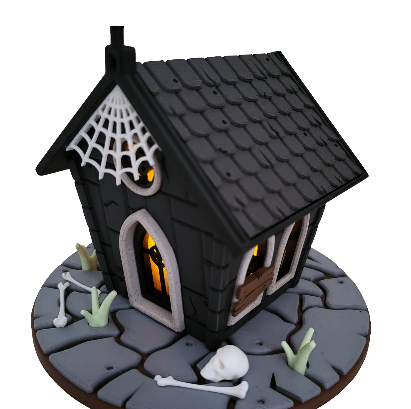 Beleuchtete Halloween-Kapelle – Deine ultimative Grusel-Dekoration! ⛪💀