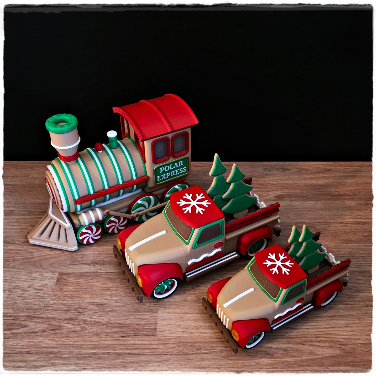 Weihnachts-Truck "Lebkuchen-Express" | Deko-Auto Weihnachten