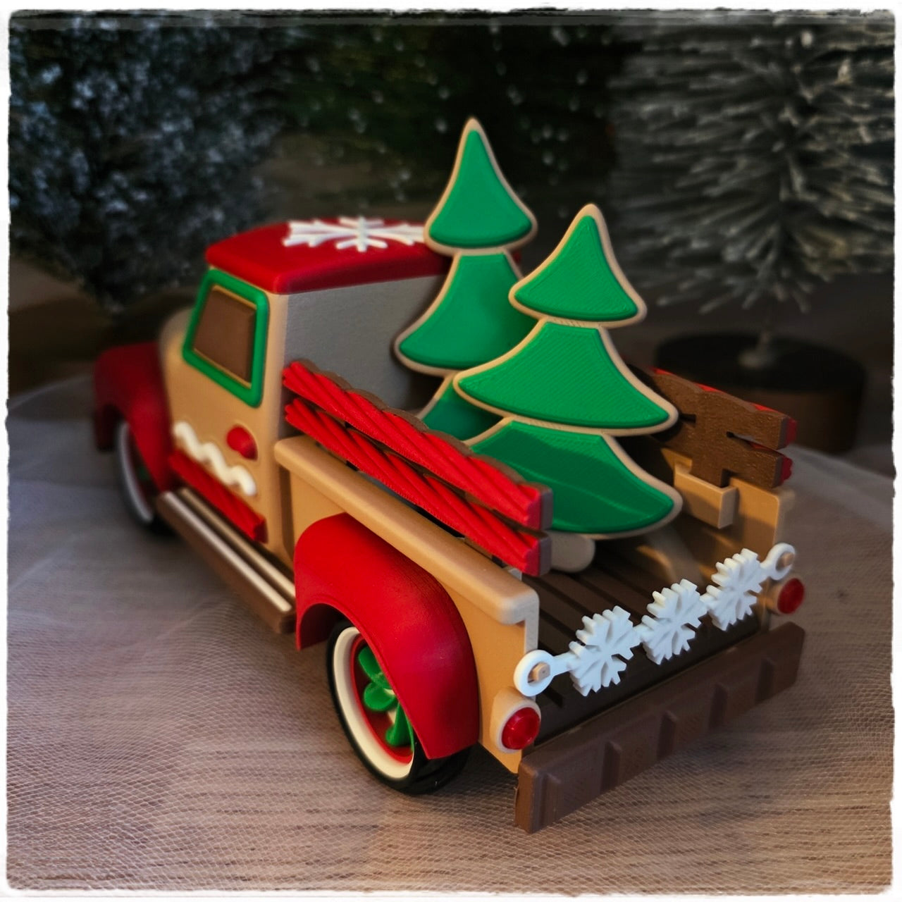 Weihnachts-Truck "Lebkuchen-Express" | Deko-Auto Weihnachten