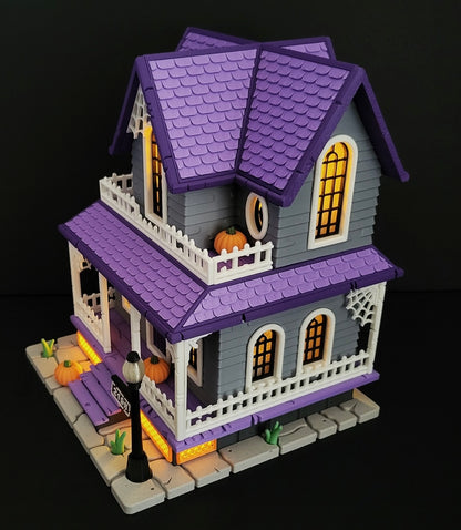 Beleuchtetes Halloween-Spukhaus – Deine ultimative Grusel-Dekoration! 👻🎃