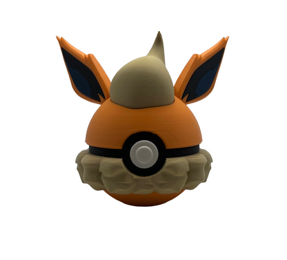 3D-gedruckten Feuer-Entwicklung Ball (Feuer-Entwicklung Ball) Charakterball - Perfekt für Sammler und Cosplay-Fans