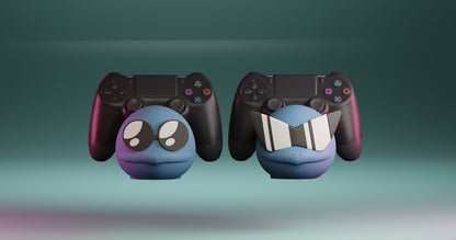 3D Gedruckte Schiggy Controller Halterung | Gaming Zubehör Pokémon Design | Alle Controller Geeignet | Geek Geschenk