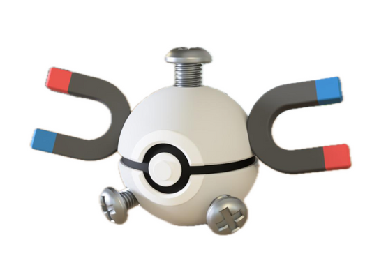 3D-gedruckten Magnet-Kreatur Ball (Magnet-Kreatur Ball) Charakterball - Perfekt für Sammler und Cosplay-Fans