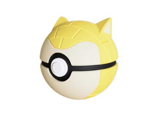 3D-gedruckten Sand-Maus Ball (Maus-Kreatur Ball) Charakterball - Perfekt für Sammler und Cosplay-Fans