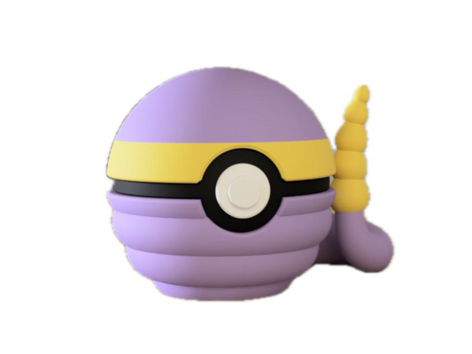 3D-gedruckten Schlangen-Kreatur Ball (Schlangen-Kreatur Ball) Charakterball - Perfekt für Sammler und Cosplay-Fans