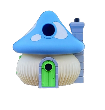 Vogelhaus "Magisches Pilzhaus" – Dein zauberhaftes Zuhause für gefiederte Märchenwesen!