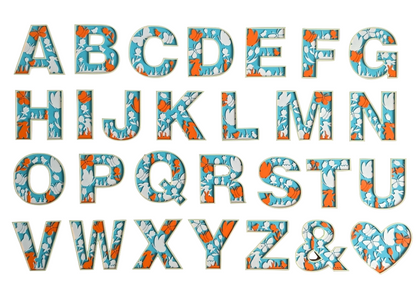 Personalisierbare Buchstaben & Zeichen – Dein individuelles Frühlings- und Osterparadies! 🌷