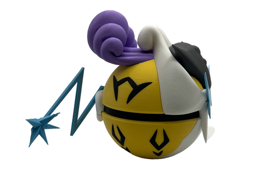 Legendärer Donner-Bestie Charakterball – Einzigartiges 3D-gedrucktes Sammlerstück!