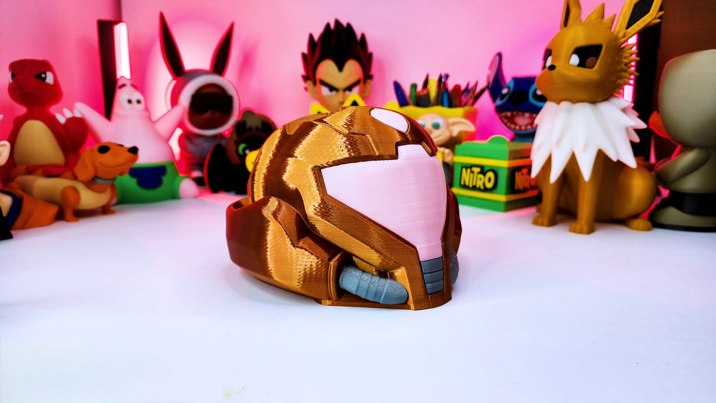 Samus Aran Helm Controller-Halter – Legendärer Ständer für dein Gaming-Setup!