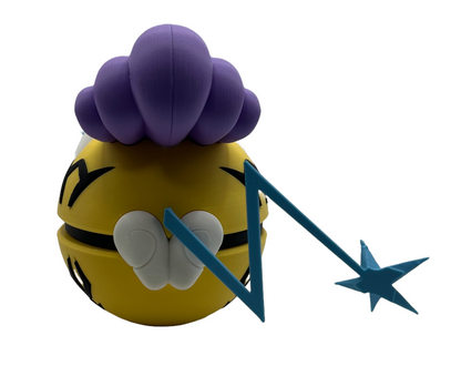 Legendary Thunder Beast Character Ball – Unique 3D-Printed Collectible! ⚡️🐯