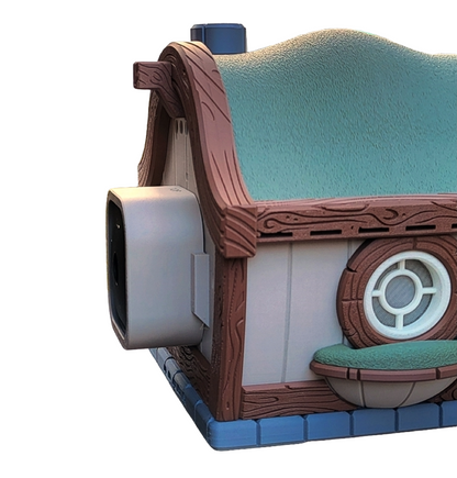 Vogelhaus "Verzaubertes Cottage" – Dein magisches Zuhause für Vögel & cleveres Kamera-Versteck!