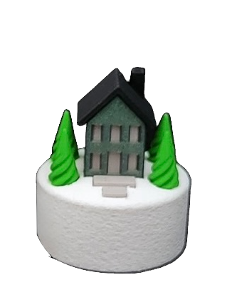 Mini Winterdorf Teelichthalter – 5 zauberhafte Haus-Designs zur Auswahl!