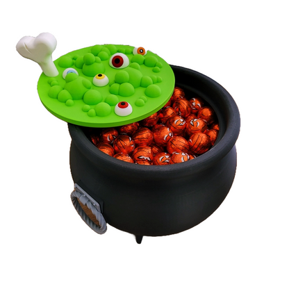 Halloween Hexenkessel mit Deckel – Die ultimative Schüssel für deine Grusel-Party! ‍