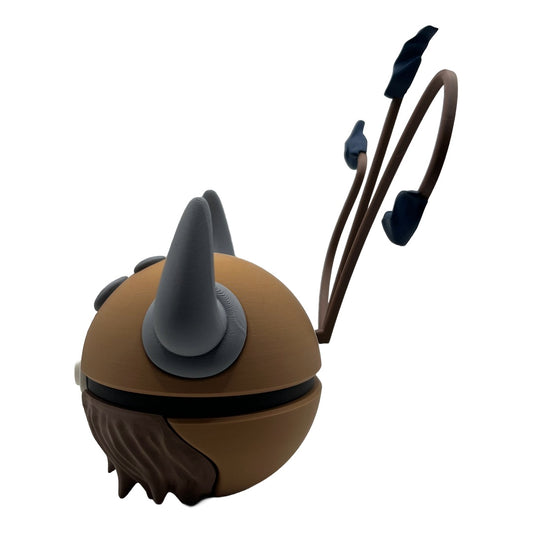 Taurus Creature Character Ball – Unique 3D-Printed Collectible! 🐂💨