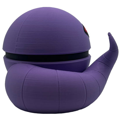 3D-gedruckten Kobra-Kreatur Ball Charakterball - Perfekt für Sammler und Cosplay-Fans