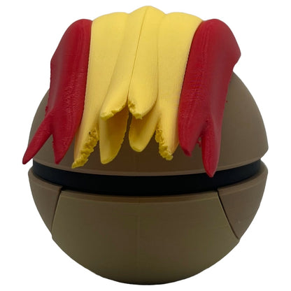 3D-gedruckten Vogel-Premium-Sammelball Charakterball - Perfekt für Sammler und Cosplay-Fans