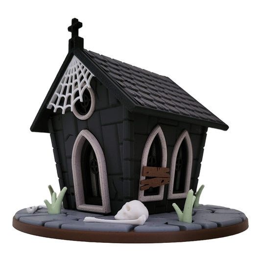 Beleuchtete Halloween-Kapelle – Deine ultimative Grusel-Dekoration!