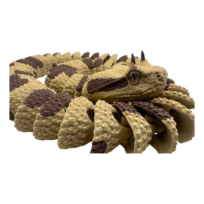 Horned viper – The desert beauty with the hypnotic eyes! 🐍