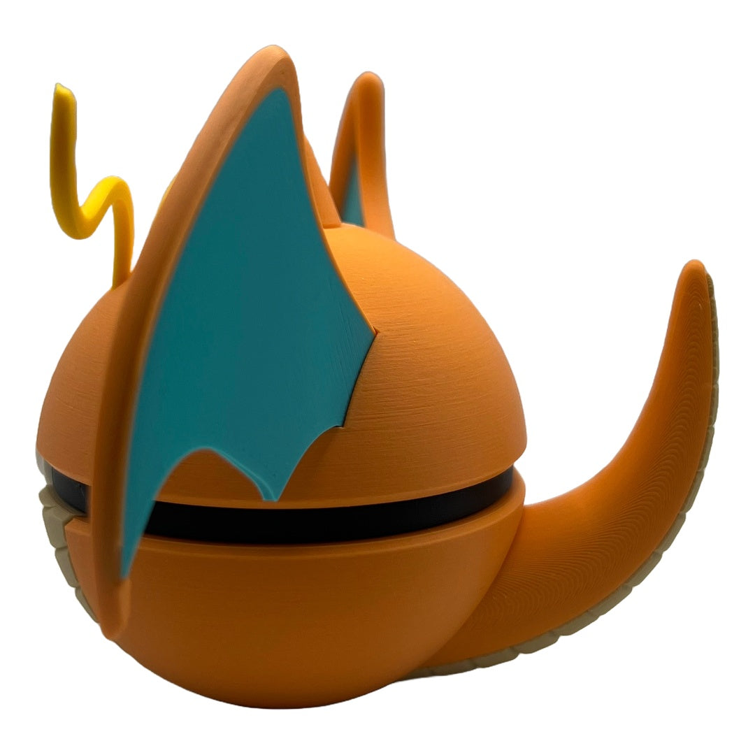 3D-gedruckten Drachen-Premium-Sammelball Charakterball - Perfekt für Sammler und Cosplay-Fans