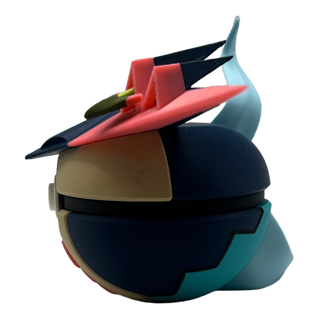 Katapuldra (Dragapult) Charakterball – Einzigartiges 3D-gedrucktes Sammlerstück!