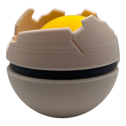 🥚 Ei-Gruppe (Ei-Kreatur) Charakterball – Einzigartiges 3D-gedrucktes Sammlerstück! 🐣