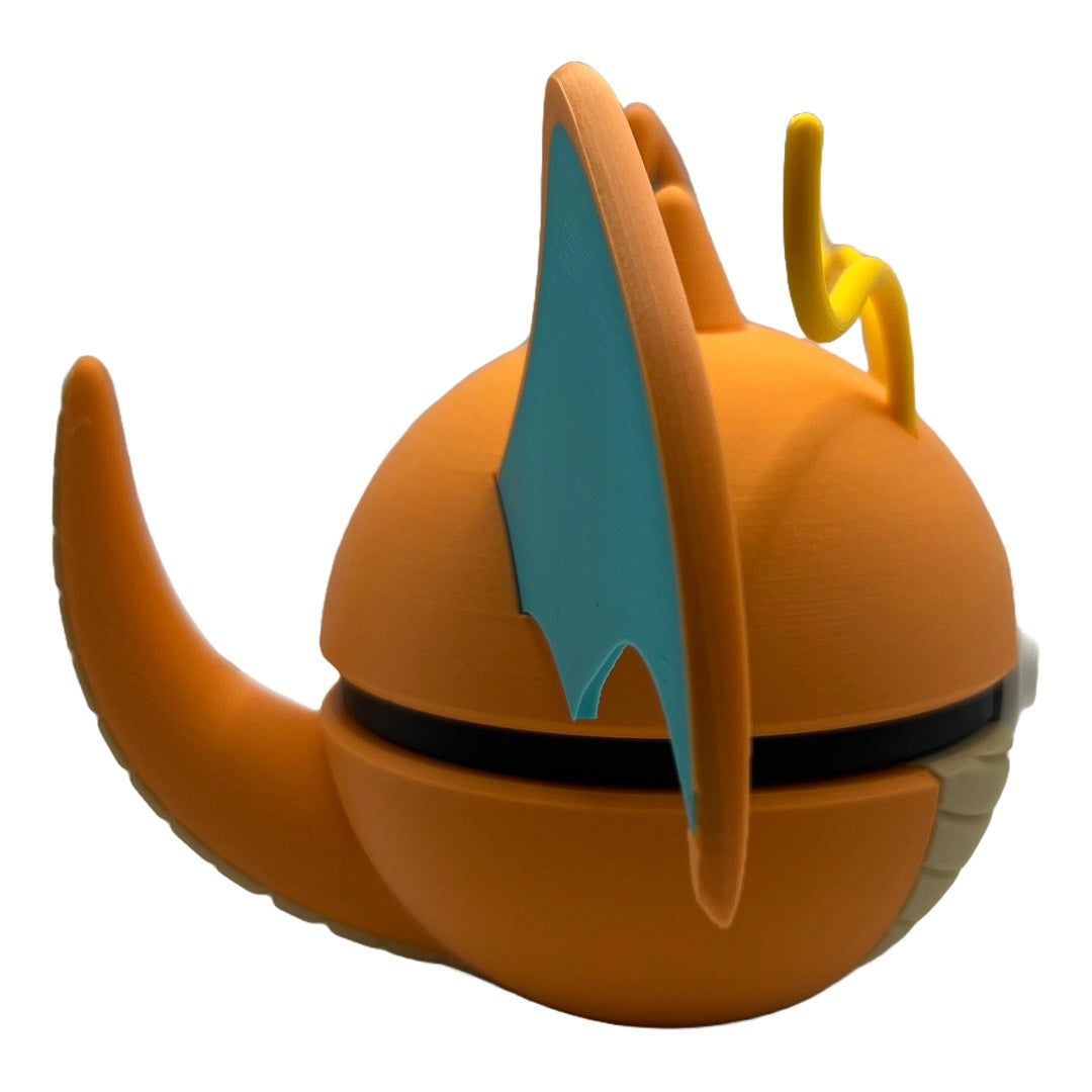 3D-gedruckten Drachen-Premium-Sammelball Charakterball - Perfekt für Sammler und Cosplay-Fans