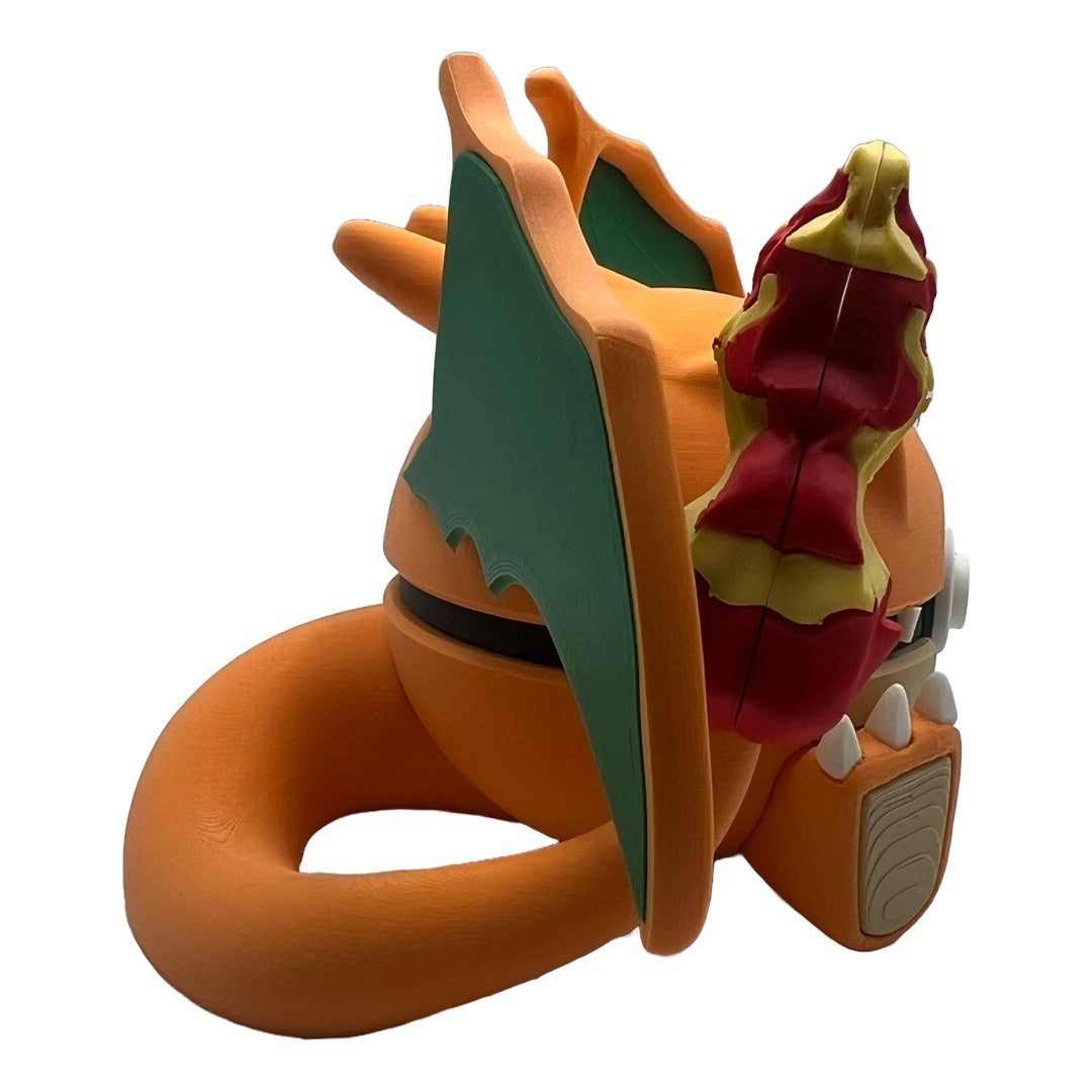 Mächtiger Drachen-Charakterball – Ein feuriger Herrscher