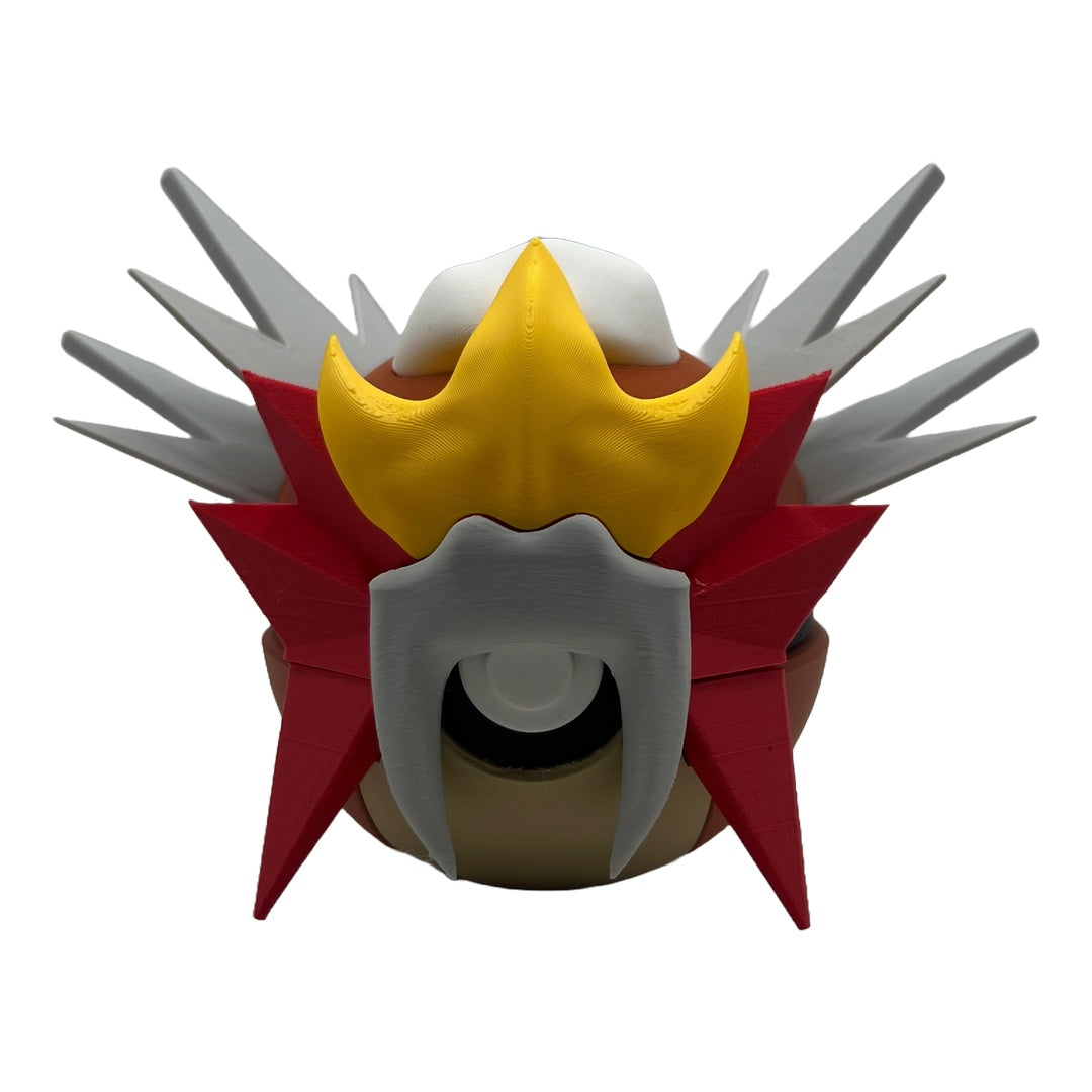 3D-gedruckten Feuer-Bestie Charakterball - Perfekt für Sammler und Cosplay-Fans