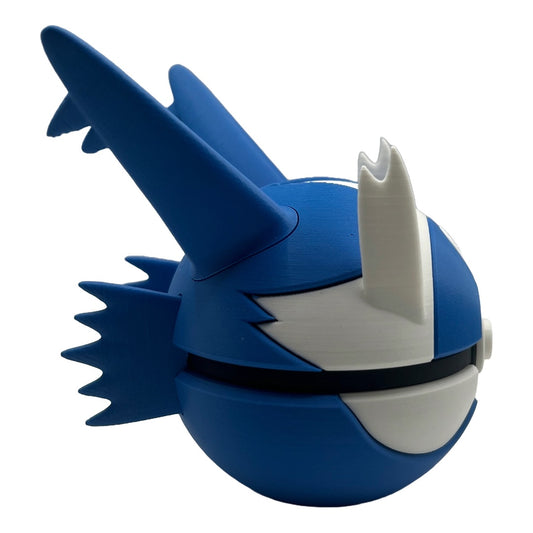 Legendärer Blaue Flug-Kreatur Charakterball – Einzigartiges 3D-gedrucktes Sammlerstück!