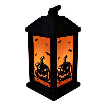 Halloween LED-Teelicht-Laterne – Deine stimmungsvolle Grusel-Deko!