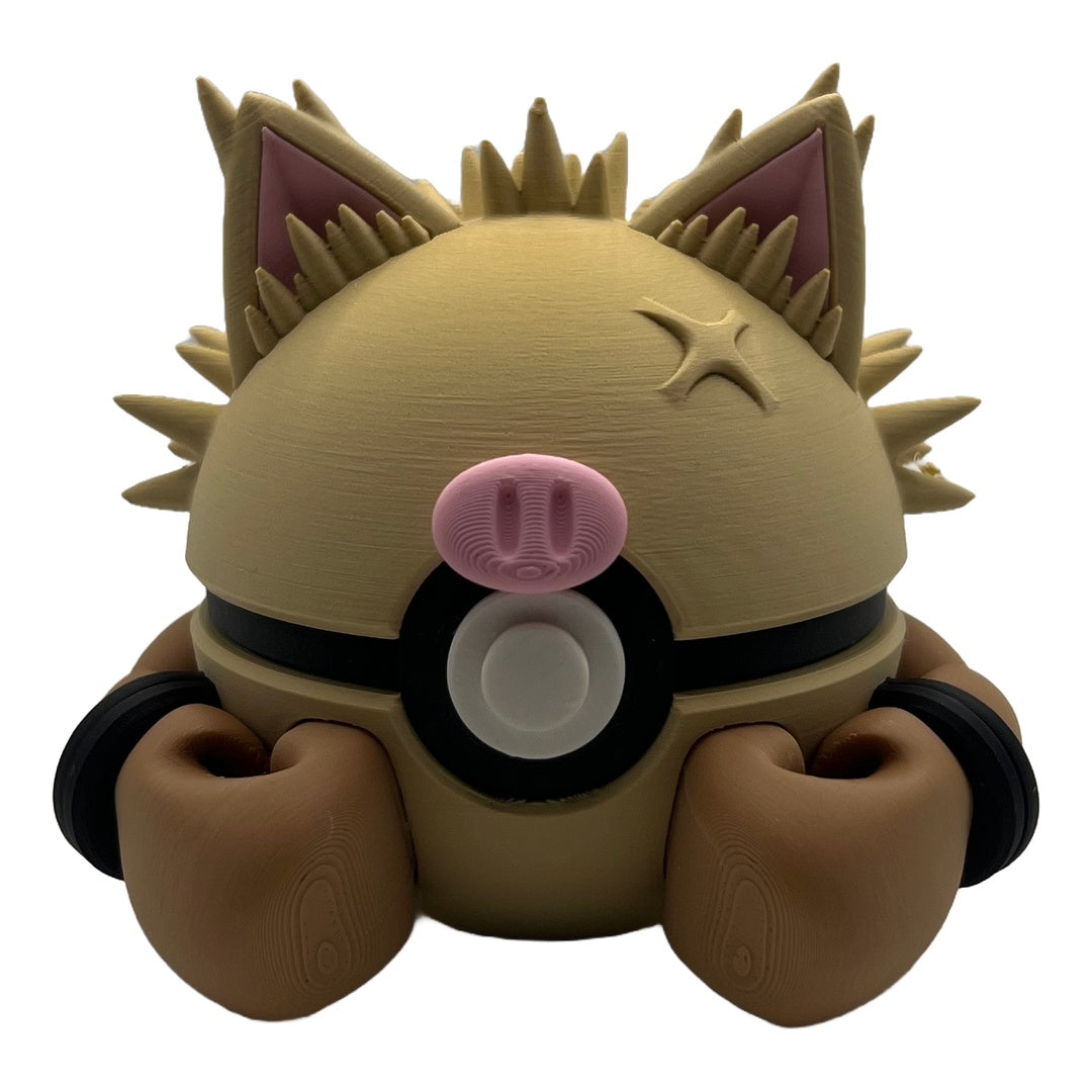 Affen-Meister Charakterball – Einzigartiges 3D-gedrucktes Sammlerstück!