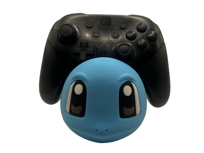 3D Gedruckte Schiggy Controller Halterung | Gaming Zubehör Pokémon Design | Alle Controller Geeignet | Geek Geschenk